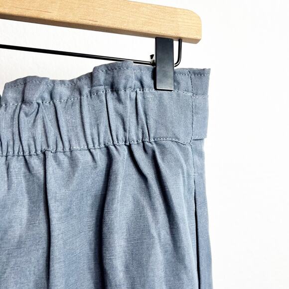 CLUB MONACO HIGH WAISTED BLUE DARCEE SHORTS BRAND NEW SIZE 10 - Picture 5 of 7